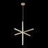 Matteo Lighting Crosley in Brushed Gold Pendant Model: C38936BG