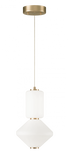 Matteo Lighting Dango 1 Light Pendants in Black Model: C82422OB