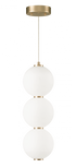 Matteo Lighting Dango 1 Light Pendants in Black Model: C82431OB