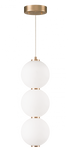 Matteo Lighting Dango 1 Light Pendants in Black Model: C82431OB
