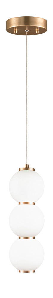 Matteo Lighting Dango Pendant in Oxidized Rose Finish Model: C82402OR