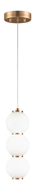Matteo Lighting Dango Pendant in Oxidized Rose Finish Model: C82402OR