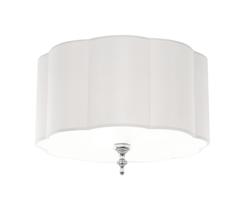 Matteo Lighting Deroga Affair 3 Light Ceiling Mount in Chrome Model: X45103CH