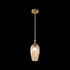 Matteo Lighting Eesha in Aged Gold Brass Pendant Model: C30901AGAM