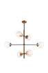 Matteo Lighting Enchant in Aged Gold Brass Pendant Model: C78106AGCL