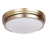 Matteo Lighting Fresh Colonial 3 Light Ceiling Mount in Bronze Model: X46303BZ