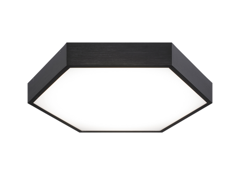 Matteo Lighting Hexol 1 Light Flush Mounts in Gold Model: M12614OG