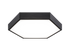 Matteo Lighting Hexol 1 Light Flush Mounts in Gold Model: M12614OG