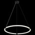 Matteo Lighting Inkara 1 Light Pendants in Black Model: C34832MB