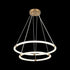 Matteo Lighting Inkara in Aged Gold Brass Pendant Model: C34856AG