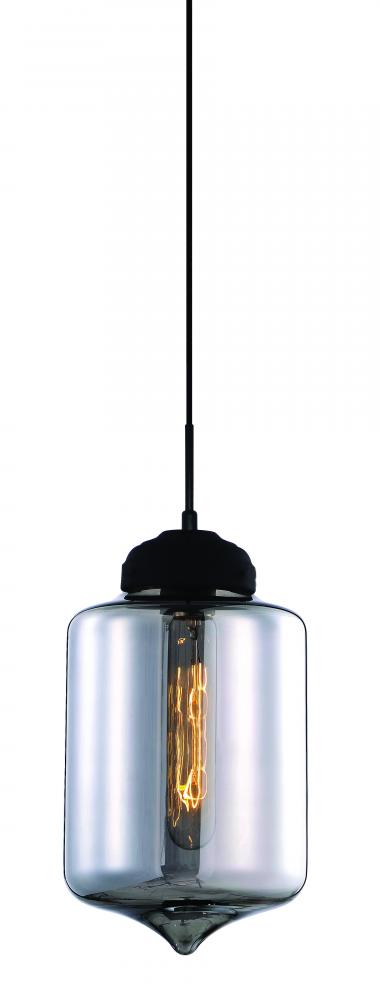 Matteo Lighting Irresistible Organic Charm 1 Light Pendant in Clear Model: C41401CL