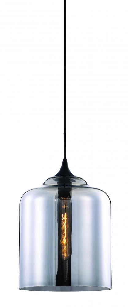 Matteo Lighting Irresistible Organic Charm 1 Light Pendant in Gray Model: C41404SM