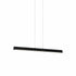 Matteo Lighting Isosceles 2 Light Chandelier in Black Model: C64933MB
