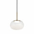 Matteo Lighting Jayce 1 Light Pendants in Combination Finishes Model: C60511AGWH
