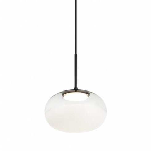 Matteo Lighting Jayce 1 Light Pendants in Combination Finishes Model: C60511AGWH