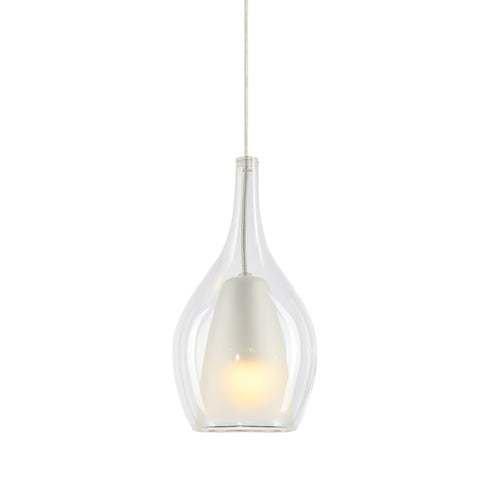 Matteo Lighting Jericho in Black and Chrome Pendant Model: C37521CHCL