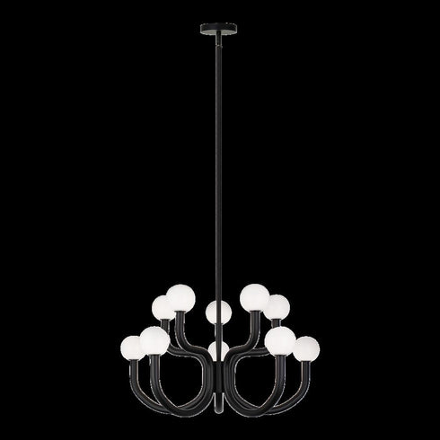 Matteo Lighting Joelle in Aged Gold Brass Pendant Model: C34210AGOP
