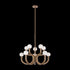 Matteo Lighting Joelle in Aged Gold Brass Pendant Model: C34210AGOP
