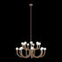 Matteo Lighting Joelle in Aged Gold Brass Pendant Model: C34218AGOP