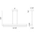 Matteo Lighting Junction in Matte Black Pendant Model: C36533MB