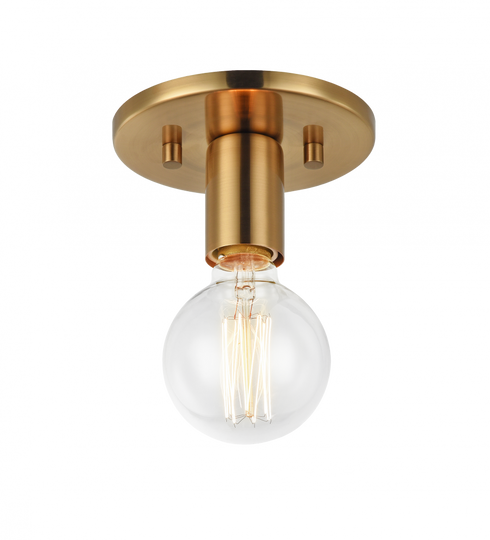 Matteo Lighting Kasa 1 Light Ceiling Mount in Black Model: X54911BK