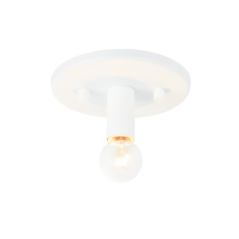 Matteo Lighting Kasa 1 Light Ceiling Mount in White Model: X54901WH