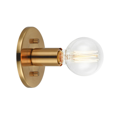 Matteo Lighting Kasa 1 Light Wall Sconce/Ceiling Mount in White Model: WX54911WH