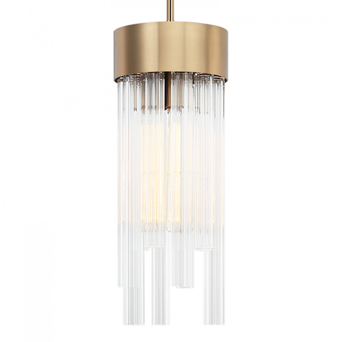 Matteo Lighting Kellan 3 Light Pendant in Black Model: C66903MB