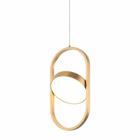 Matteo Lighting Kennedy 1 Light Pendants in Combination Finishes Model: C32301AG