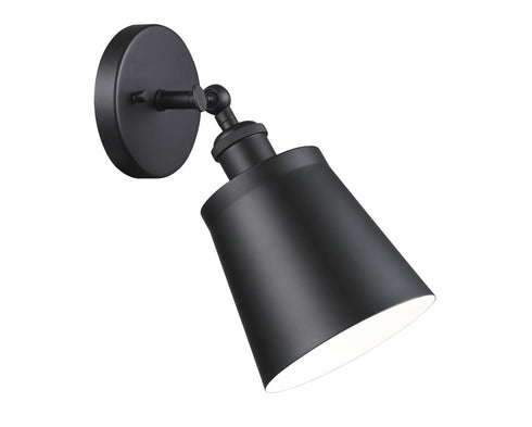 Matteo Lighting Kinsley in Black Wall Sconce Model: S08201BK