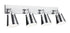 Matteo Lighting Kinsley in Chrome Wall Sconce Model: S08204CH