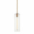 Matteo Lighting Lincoln 1 Light Pendants in Black Model: C32511MB