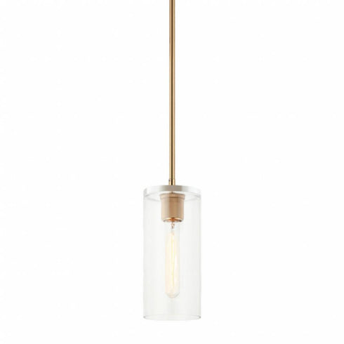 Matteo Lighting Lincoln 1 Light Pendants in Combination Finishes Model: C32501AG