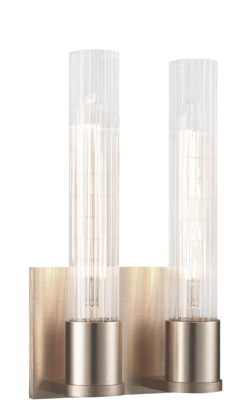 Matteo Lighting Lyndon 2 Light Wall Sconce in Gold Model: S08502OG