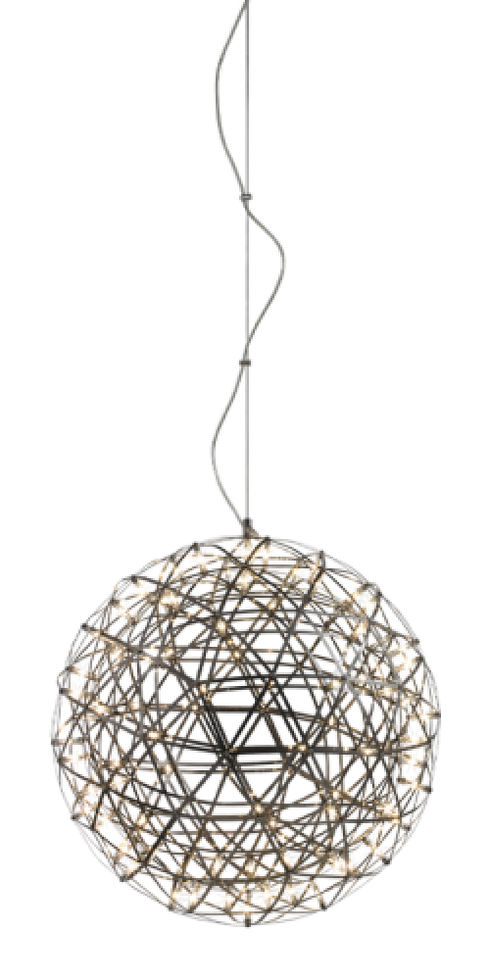 Matteo Lighting Manhattan 92 Light Chandelier in Black Model: C48602PB