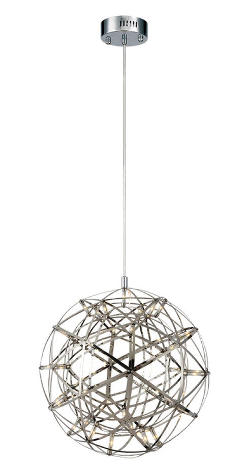 Matteo Lighting Manhattan Series in Chrome Chandelier Model: C48616CH