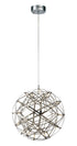 Matteo Lighting Manhattan Series in Chrome Chandelier Model: C48616CH