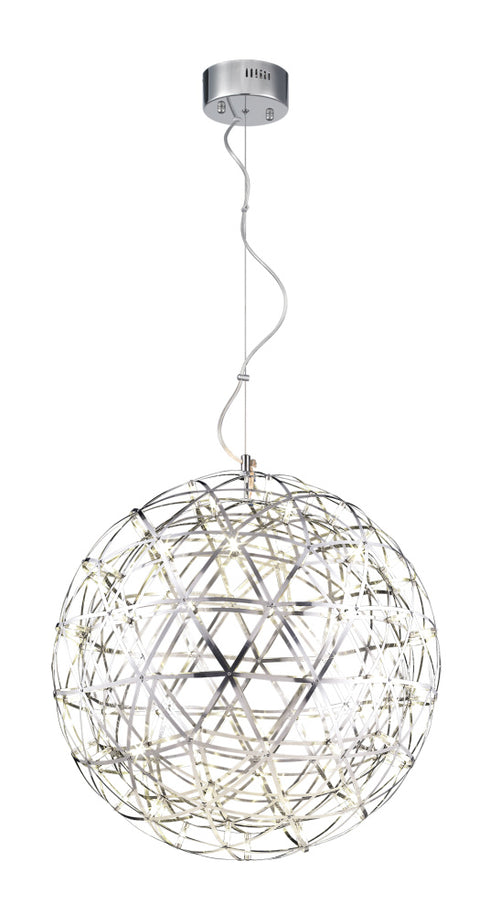 Matteo Lighting Manhattan Series in Chrome Chandelier Model: C48624CH