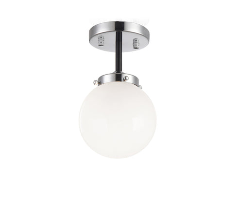 Matteo Lighting Maru in Chrome Ceiling Mount Model: X72301CHCL