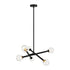 Matteo Lighting Matchstix in Aged Gold Brass Pendant Model: C64606AGCL
