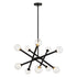 Matteo Lighting Matchstix in Aged Gold Brass Pendant Model: C64610AGCL