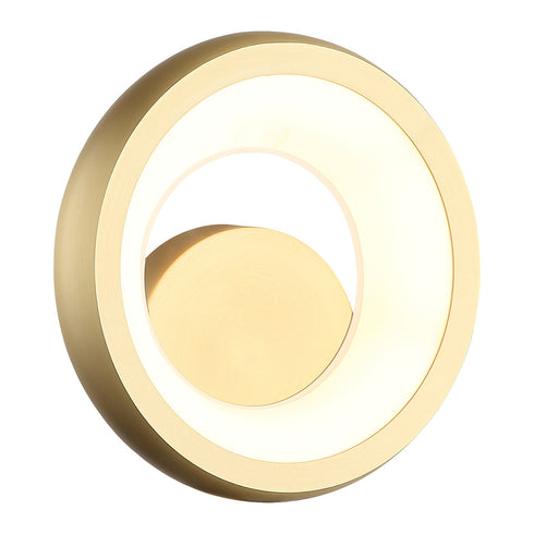 Matteo Lighting Maverick in Brushed Gold Wall Sconce Model: W32708BG