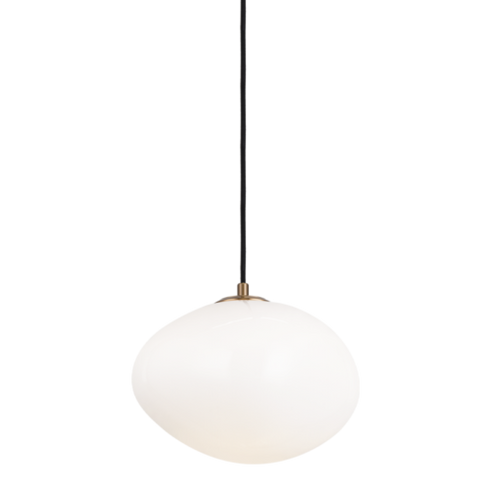 Matteo Lighting Melotte 1 Light Chandelier in Black Model: C63611BKOP