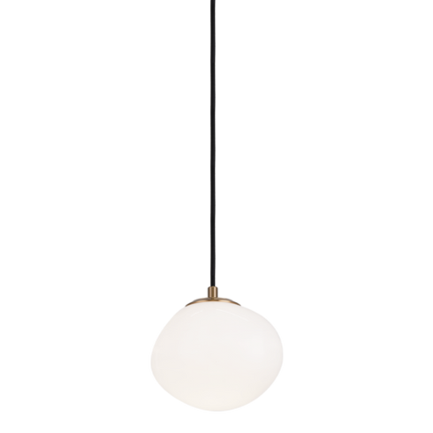 Matteo Lighting Melotte 1 Light Chandelier in Combination Finishes Model: C63601AGOP