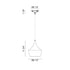 Matteo Lighting Mulinare Collections in Bronze Pendant Model: C48702BZ
