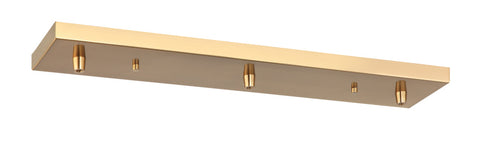 Matteo Lighting Multi Ceiling Canopy (Line Voltage) in Aged Gold Brass Canopy Model: CP0203AG