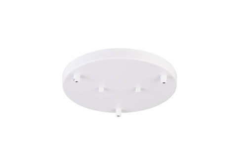 Matteo Lighting Multi Ceiling Canopy (Line Voltage) in Black Canopy Model: CP0103BK