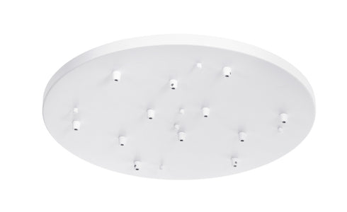 Matteo Lighting Multi Ceiling Canopy (Line Voltage) in Black Canopy Model: CP0112BK