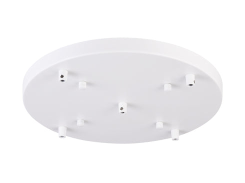 Matteo Lighting Multi Ceiling Canopy (Line Voltage) in White Canopy Model: CP0105WH