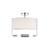 Matteo Lighting Nagashi 2 Light Ceiling Mount in Chrome Model: X67602CHWH